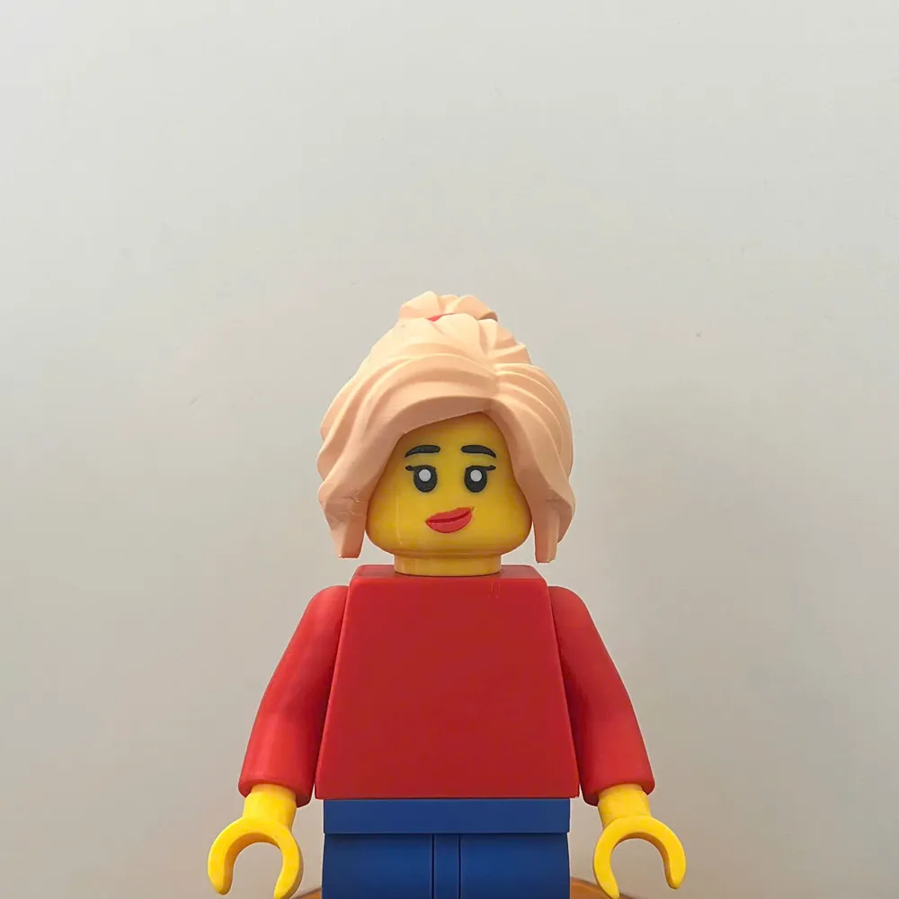 Ponytail Hairstyles for Basic Big Brick Figure by Bill Lab MakerWorld ...