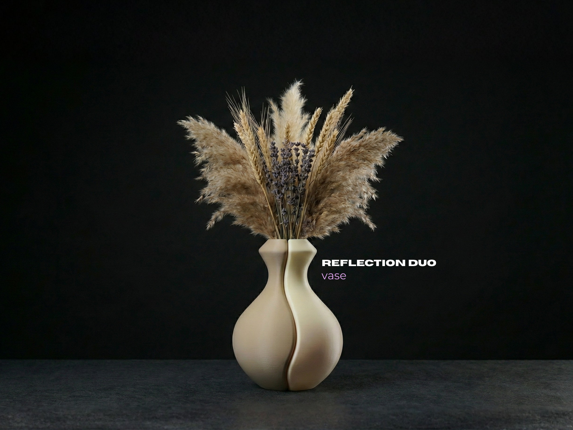 Reflection Vase Duo