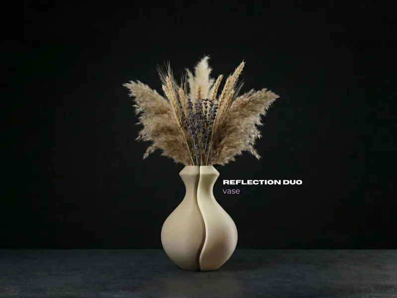 Reflection Vase Duo