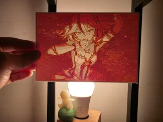 Camellya WuWa Lithography