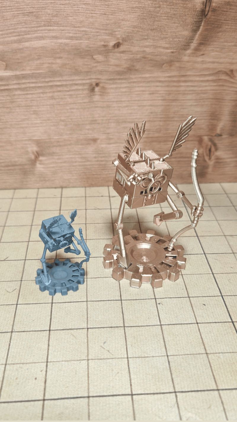 DnD Quadrone Modron - D&D Monster Manual Project