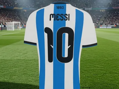 Lionel Messi Argentina World Cup Jersey/ Kit
