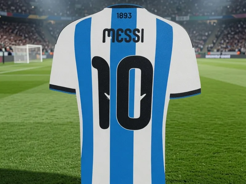Lionel Messi Argentina World Cup Jersey/ Kit