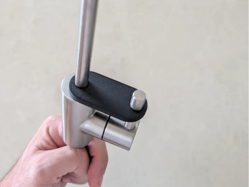 Customizable faucet safety lock