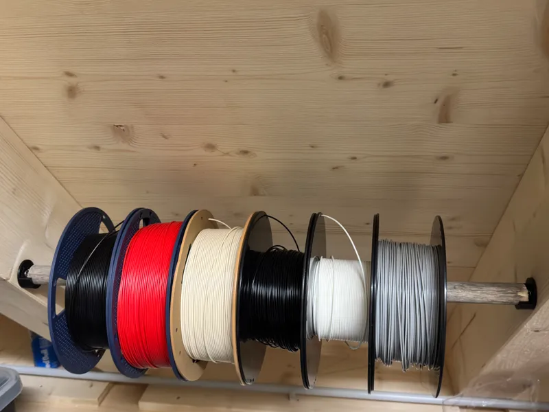 Rundstangenhalter / Halterung für Filament, etc...