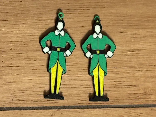 Buddy the Elf Earrings