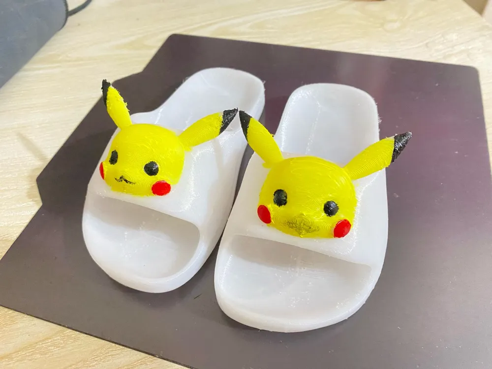 Baby pikachu Slide Shoes Remixed by madboy MakerWorld: Download Free 3D ...