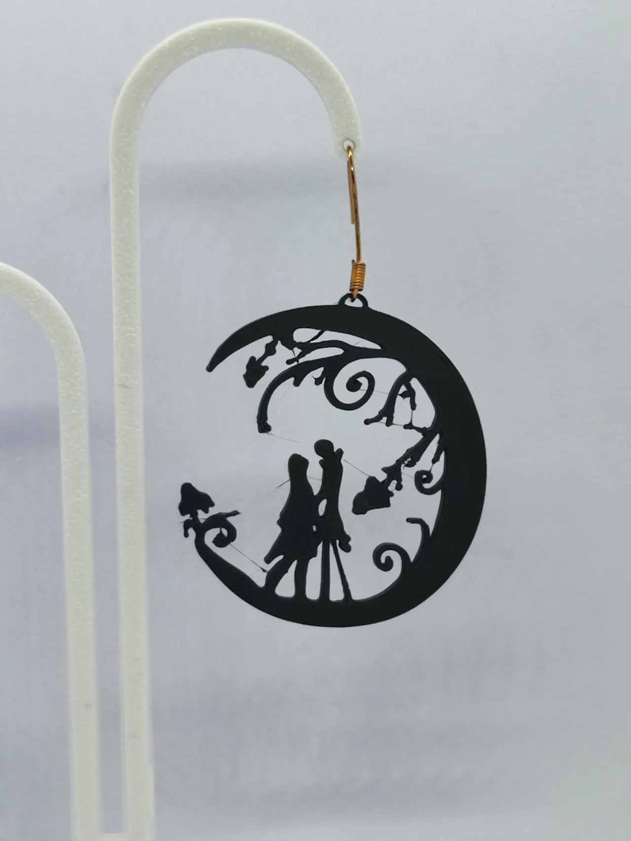 Pendientes Amor en Halloween Town view 4