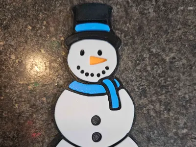 Snowman Magnet