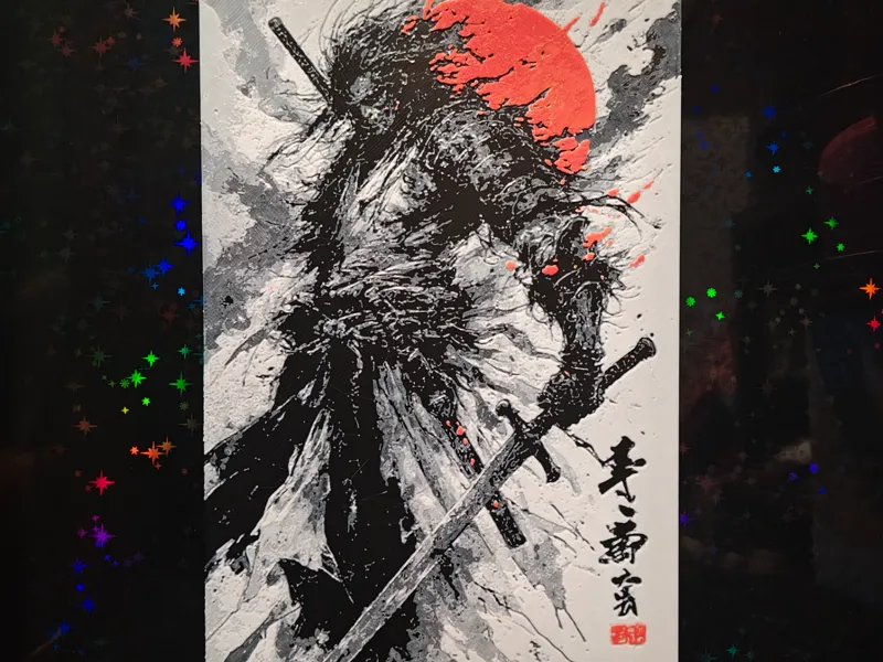 Cursed Samurai - 200 x 133mm