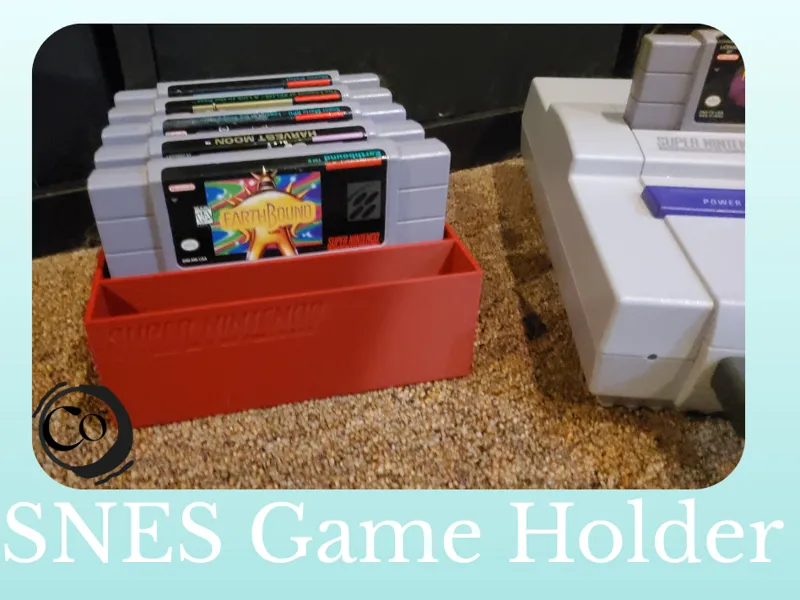 SNES Game Holder