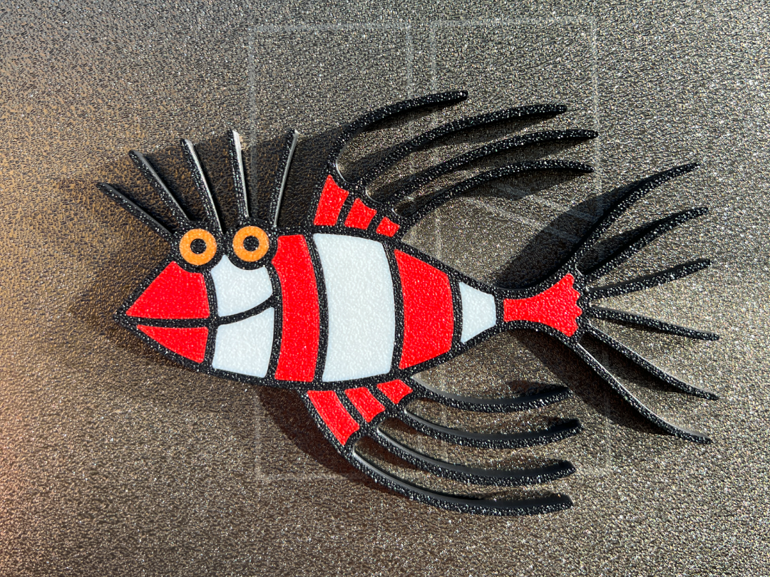 Hairy Fish Tactile Story Prop