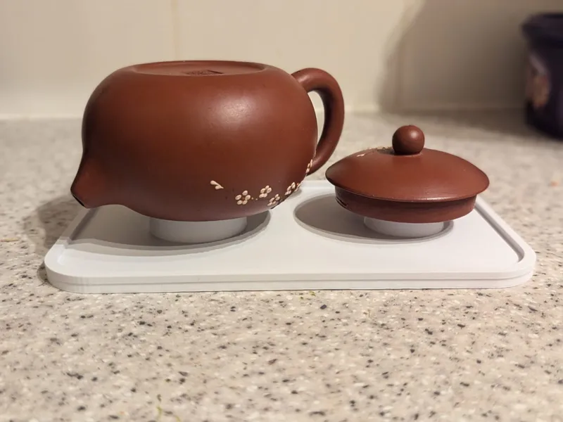 Minimalistic Tea Pot Drying Tray