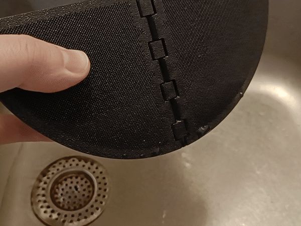 Parametric Sieve / Strainer - Folding PrintInPlace