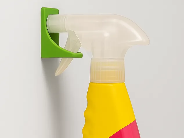 Spray Bottle Mount for Cabinets – Trigger Holder