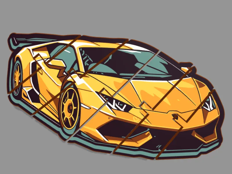 Keychain Lamborghini Huracán