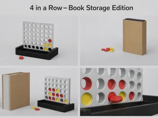 4 in a Row – Book Storage Edition