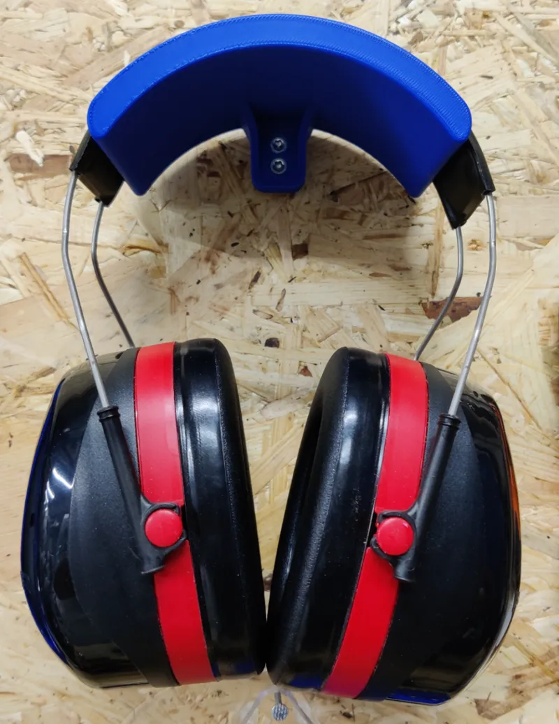 Hearing protection holder screwed (5 cm width)