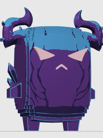 Accesorio para impresora 3D: Detailed Fortnite Stormscout Sprite (Optional AMS) — vista de referencia 2