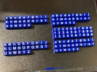 Lettres et chiffres à empiler — photo 2