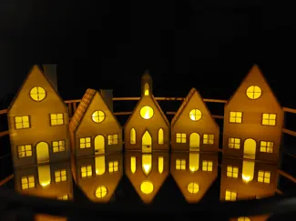 Tea Light Houses
