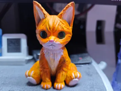 Cat Toy - Ning's Statue (Ornament)