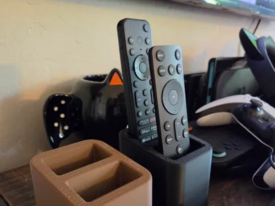 Remote control holder (2 remotes)