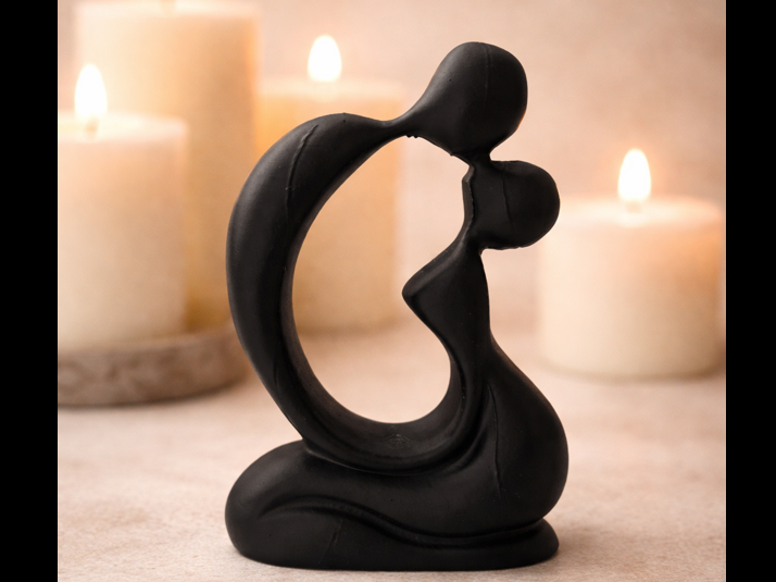 Forever Us Minimalist Romantic Sculpture