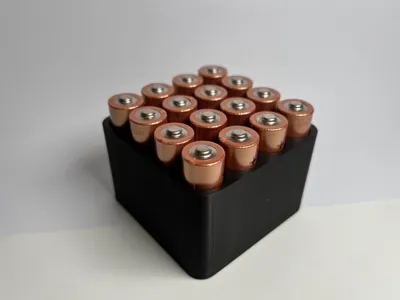 Simplistic AA Battery Box