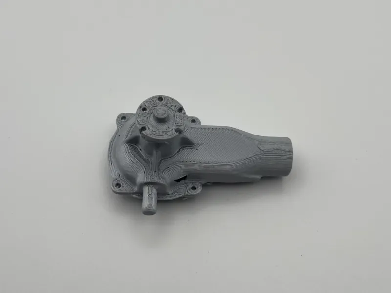 Mini Engine Water Pump 3D Model