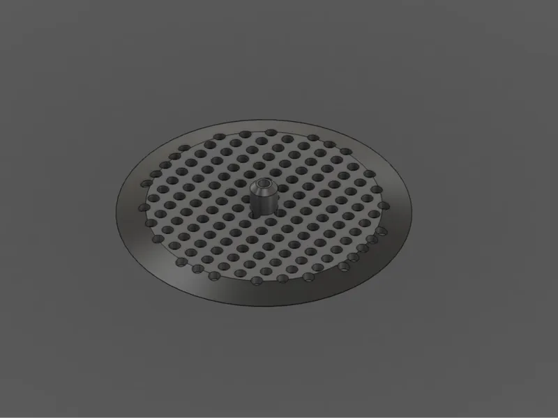 Shower Drain Hair Catcher (100mm drain)