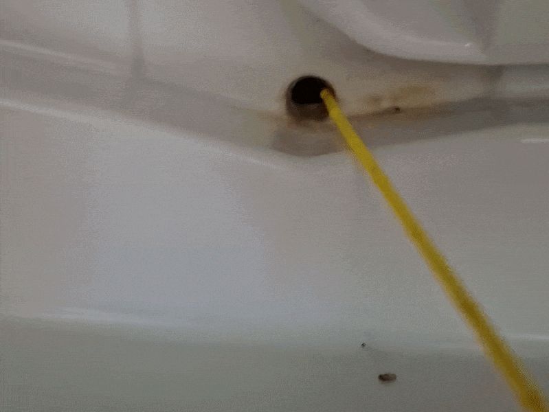Long refrigerator cleaner