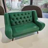 Double Armchair and new legs fit. Include new Single