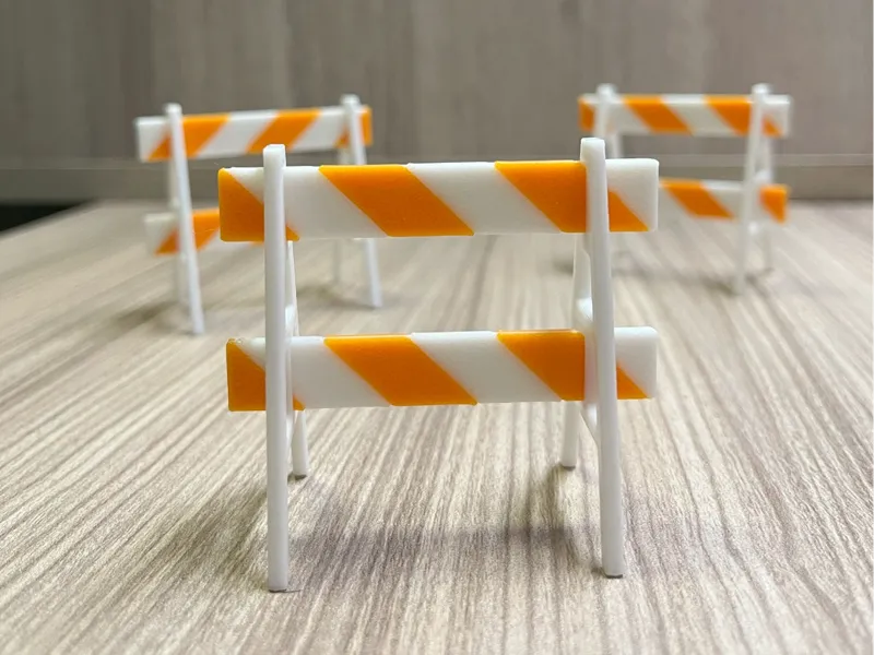 CyberBrick – Construction Barricades Set
