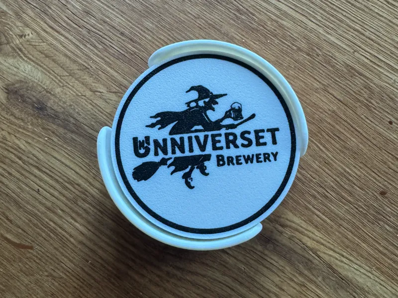 Coaster Unninverset brewery
