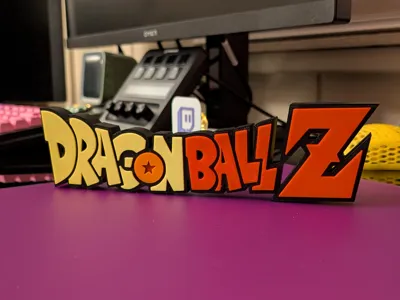 Dragon Ball Z Decorative Desk Sign