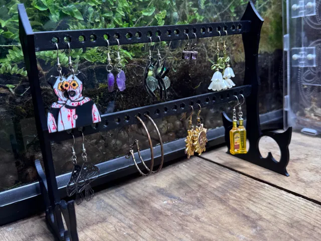 Gothic Earring Stand