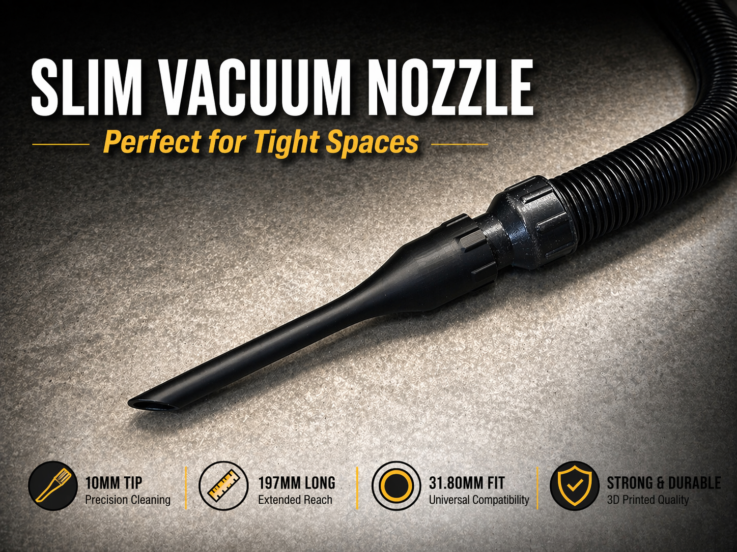 Slim Vacuum Nozzle adapter