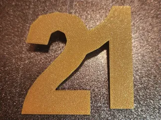 21 for cake
