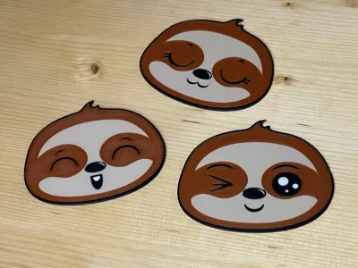 Sloth Coasters / Drink Coasters