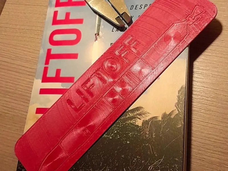 LIFTOFF Falcon 1 SpaceX Bookmarker