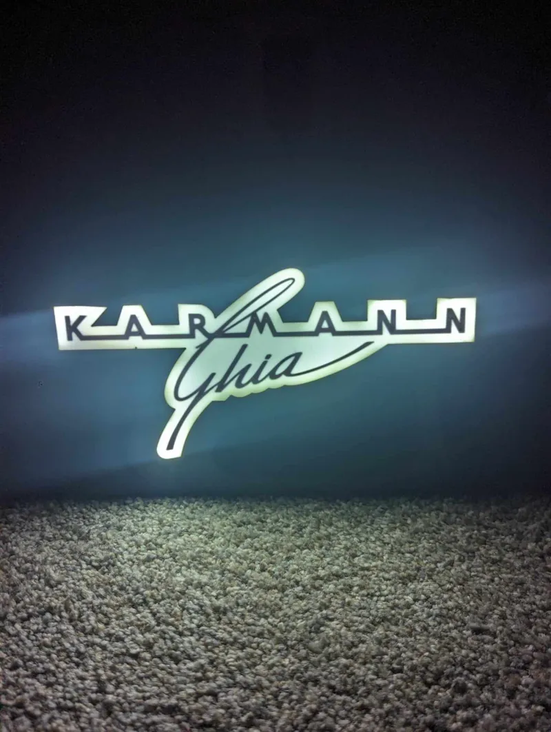 Karmann Ghia Script Lightbox