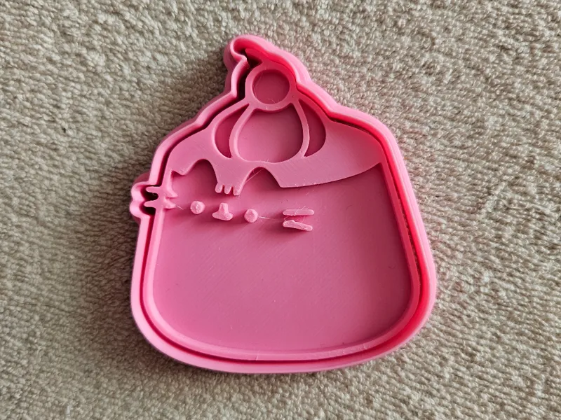 Pudding pusheen - cookie cutter