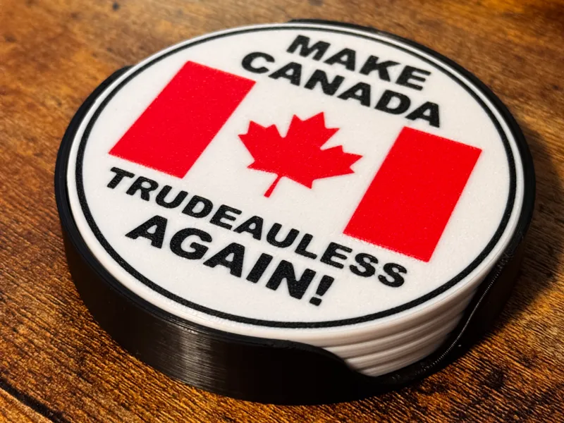 Make Canada Trudeauless Again! Coffee Coasters