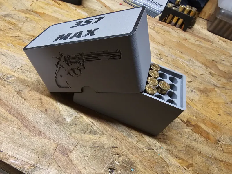 Boite munitions 357 maximum 