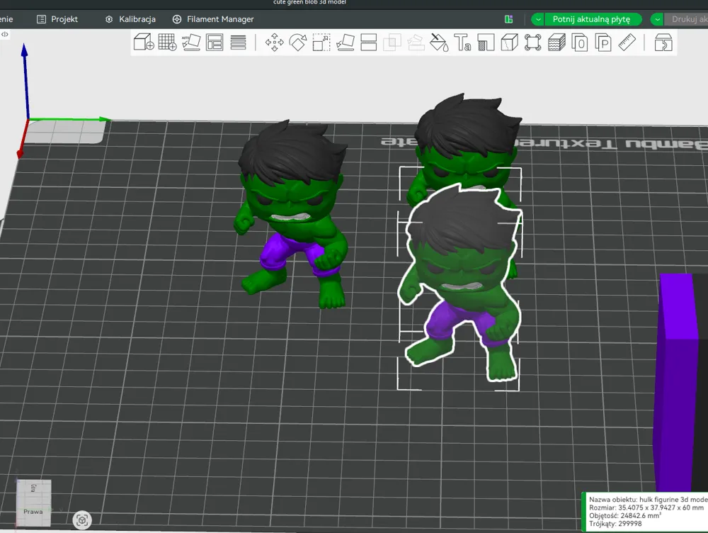 Hulk Mini CUTE AMS Figure Funko POP - Free 3D Print Model - MakerWorld
