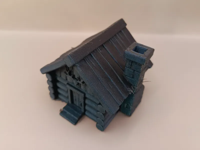 Log cabin miniature