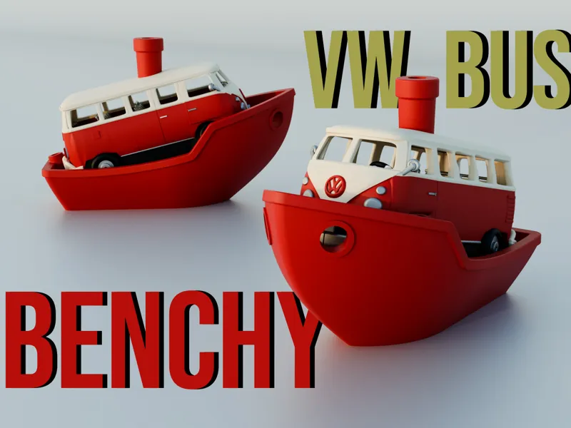 3DBenchy VW Bus