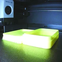PLA with supports, 0.2mm layer, 4 walls, 15% (gyroid) infill