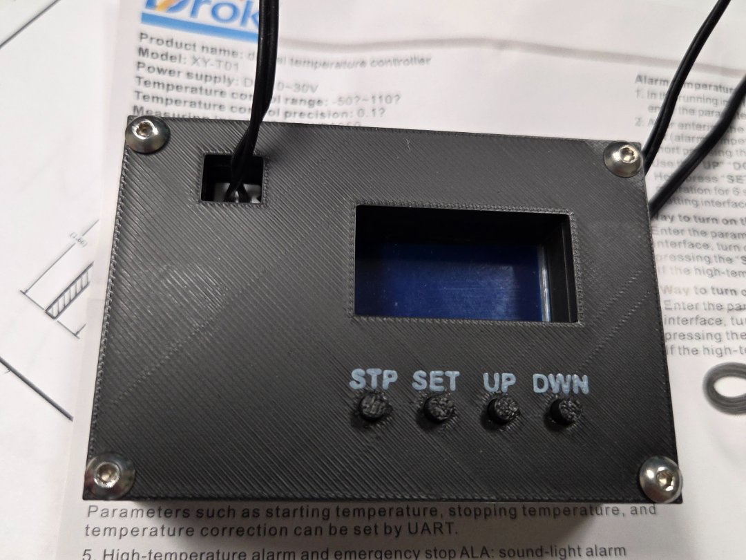 Drok digital temperature controller box